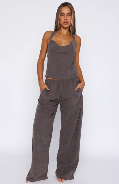 Pantalon En Lin
