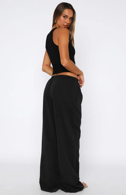Pantalon En Lin