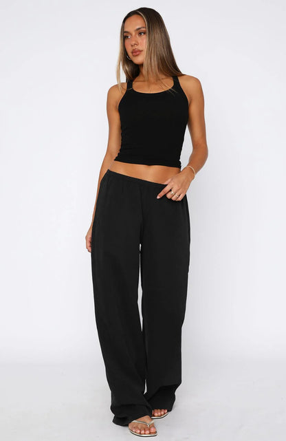 Pantalon En Lin