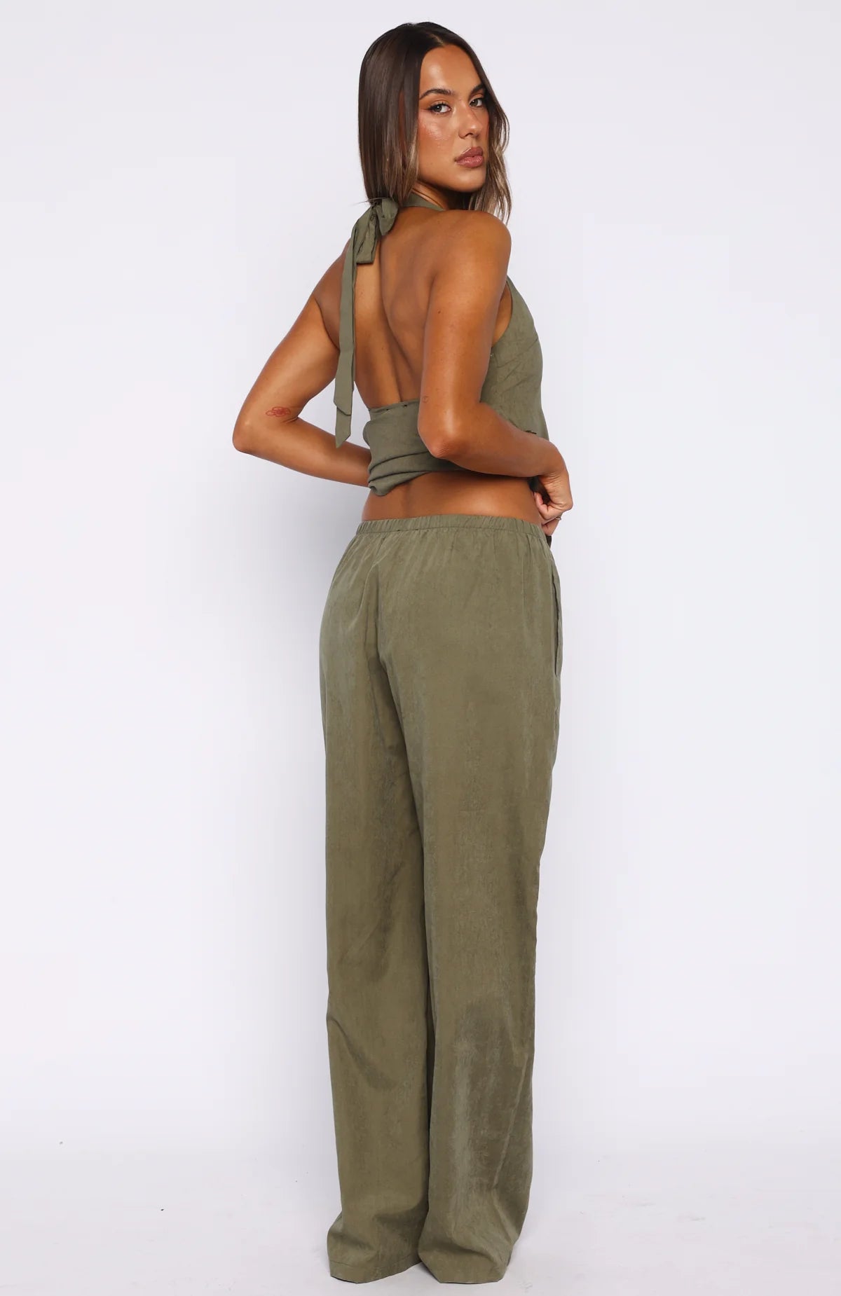 Pantalon En Lin