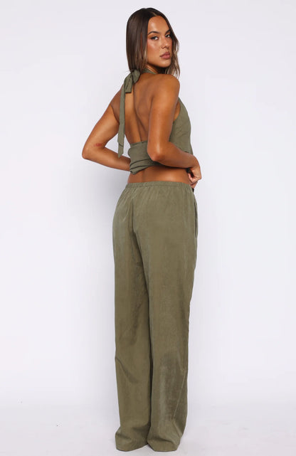 Pantalon En Lin