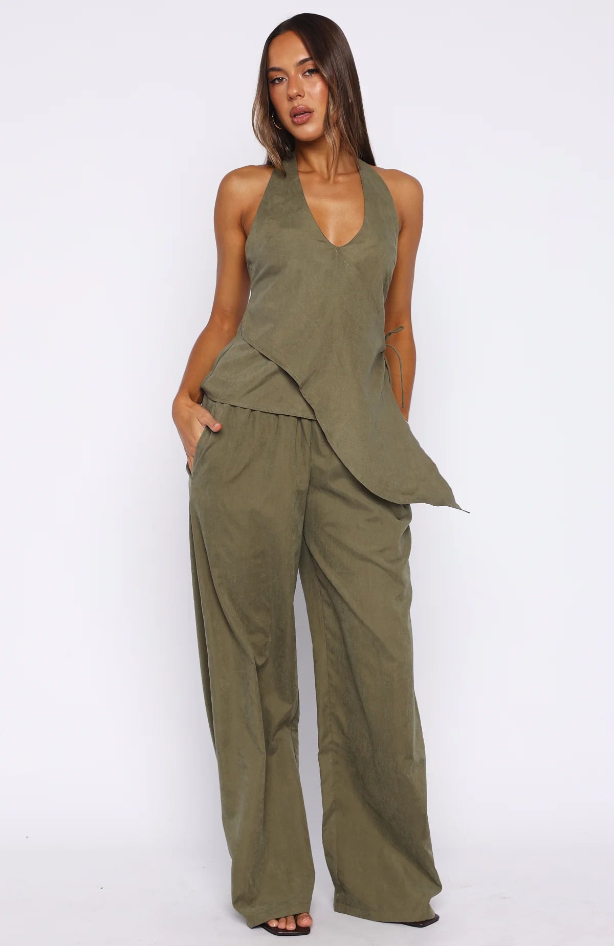 Pantalon En Lin