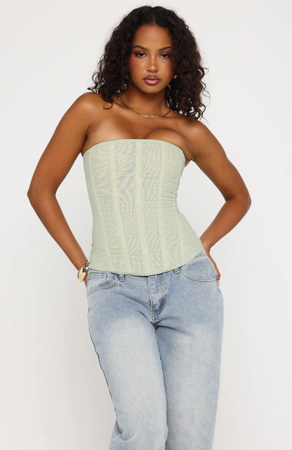 Bustier Douce Perle